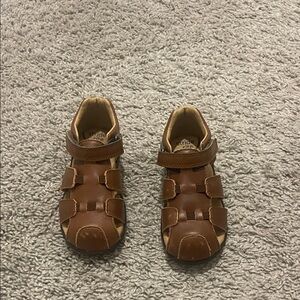 Stride Rite Tan Kids Sandals